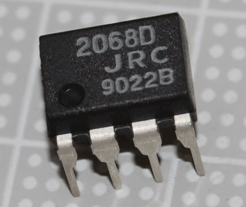 【オペアンプ】NJM2068D：JRC 新日本無線