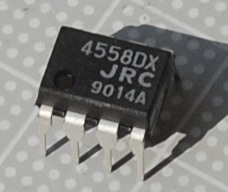 【オペアンプ】NJM4558DX：JRC 新日本無線