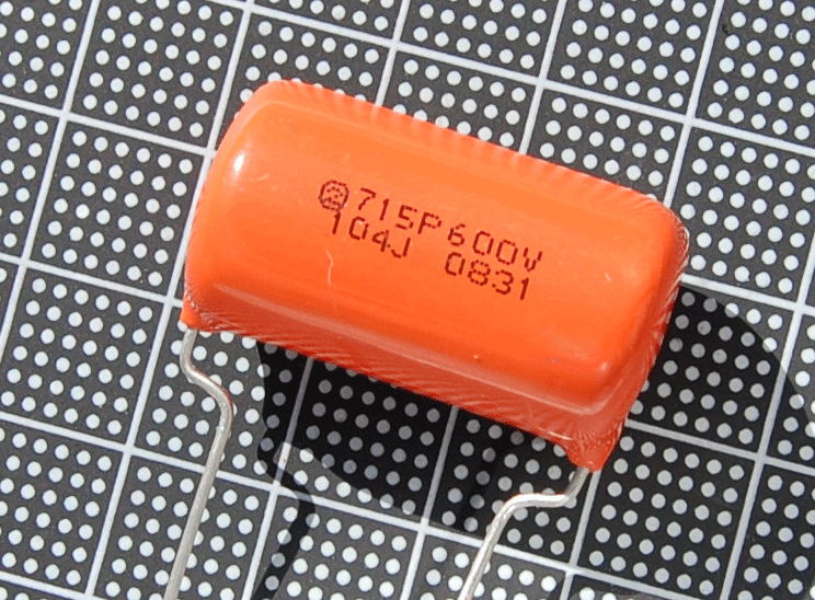 【フィルム】Sprague　Orange　Drop　715P　0.1μ/600V