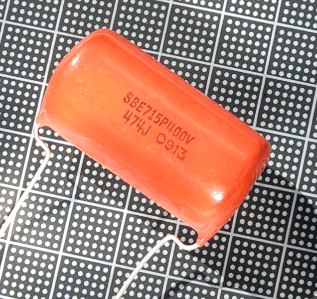 【フィルム】Sprague　Orange　Drop　715P　0.47μ/600V