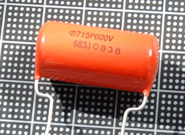 【フィルム】Sprague　Orange　Drop　715P　0.068μ/600V