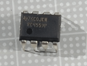 【オペアンプ】RC4559P：texasinstruments