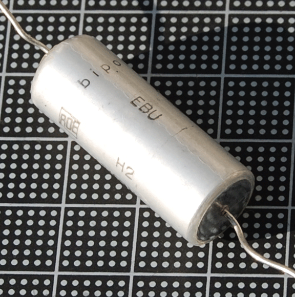 【電解】ＲOＥ（Roederstein）　H2　47μ/63V 無極性バイポーラ