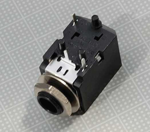 【ジャック】SWITCHCRAFT（スイッチクラフト）　112BPC：STEREO（ダブルオープン：PCB端子）