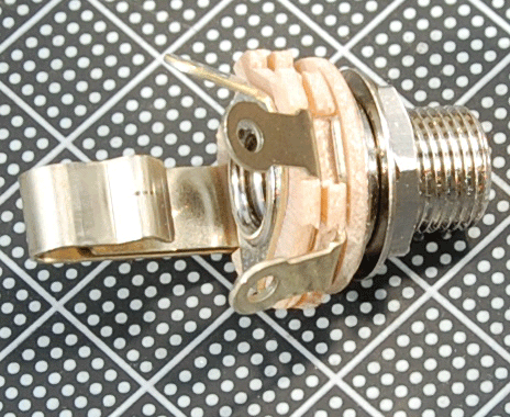 【ジャック】SWITCHCRAFT（スイッチクラフト）　L12A：MONO/LONGスイッチ付