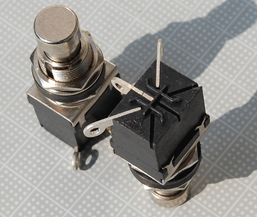【フットスイッチ】N.B/3PIN　FOOT　SWITCH(SPDT)