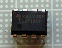 【オペアンプ】TＬ071ACP：Texas Instruments