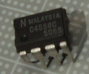 【オペアンプ】μPC4558C