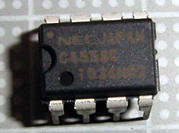 【オペアンプ】μPC4558C：NEC社製