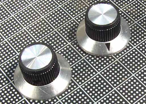 【ノブ】オールド風：6.35mm（インチタイプ)　デルタポイント