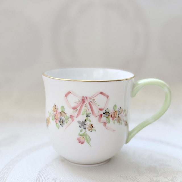 Herend ヘレンド エデン桜ピンク ミッドマグ