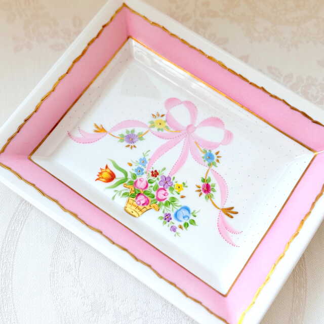 ロールセリニャック マリーアントワネット 長方形トリンケットトレイ