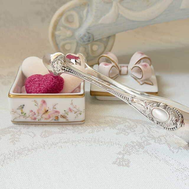 ☆レア☆ Odiot オディオ フランス製 スターリングシルバー シュガートング (*注:シュガートングのみのご案内です。こちらの商品は各種クーポンご利用いただけません。)