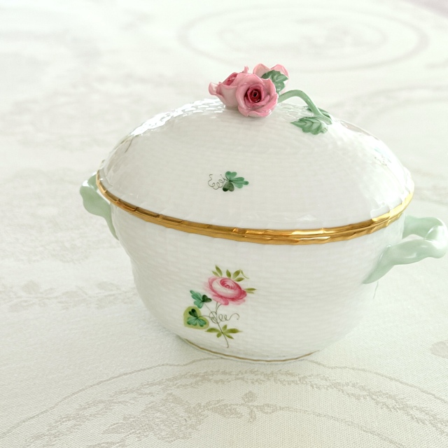 Herend ヘレンド ウィーンの薔薇シンプルゴールド ミニチュリーン