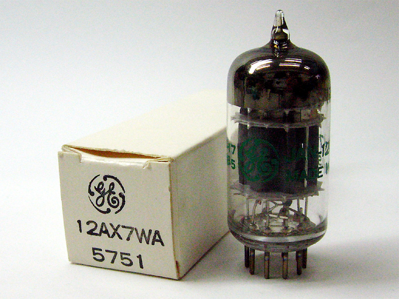 新品未使用　GE JAN5751/12AX7WA真空管 GE JAN 5751/12AX7WA TubeWorks