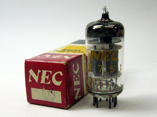 真空管セット 多数 型番不明 NEC等 24本 NEC 5751 高信頼管 TubeWorks
