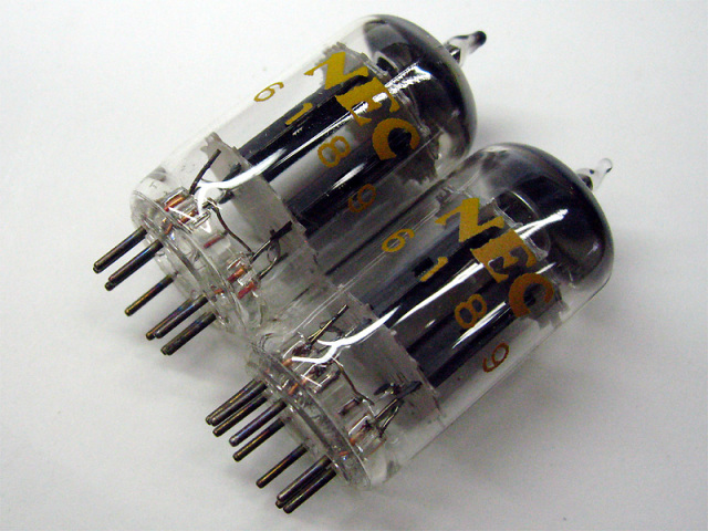 NEC 6189/12AU7高信頼管 2本セット TubeWorks