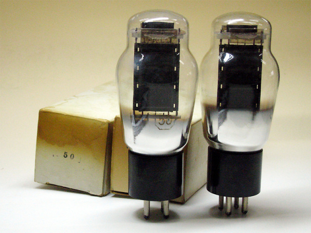 五*弾様 SYLVANIA VT-115A 真空管 2本セット Sylvania 50 TubeWorks