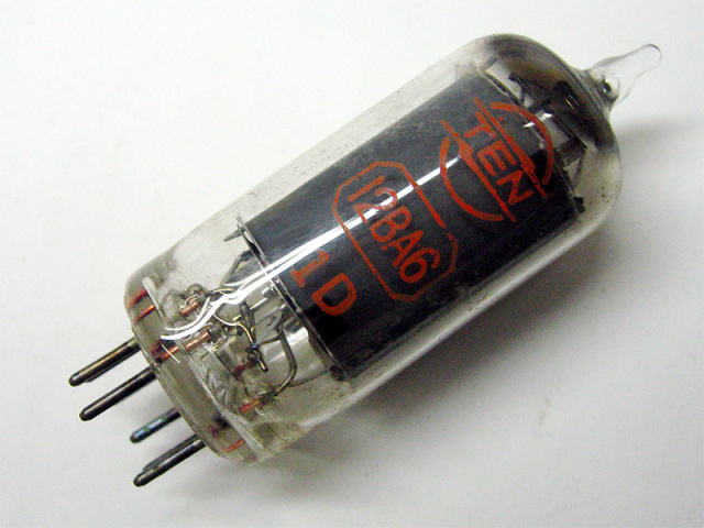 Toshiba 真空管 12AU7 6AU6LA 6本セット 6AU6 TubeWorks