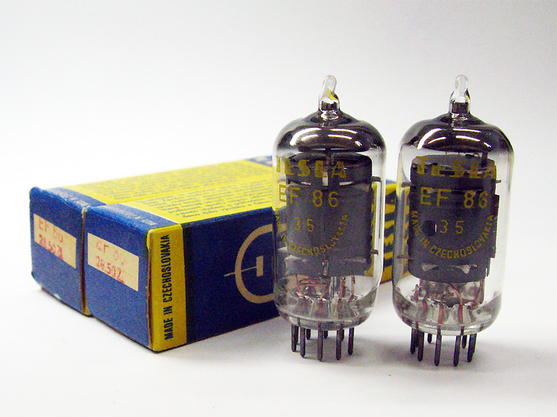 Tesla EF86 2本セット