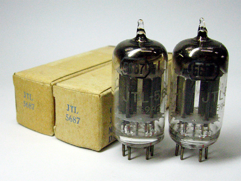 Tung-Sol JAN 5687 2本セット