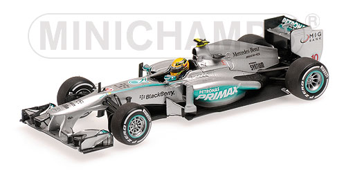 ��륻�ǥ� AMG �ڥȥ��ʥ� F1 ������ W04 L.�ϥߥ�ȥ� 2013 �ޥ졼����GP ��ɽ����