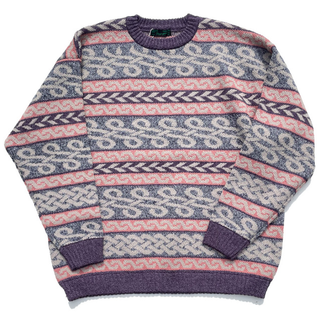 NASNGWAM,ナスングワム,長袖ニット,ニット,ケルティックニット,籠目文様