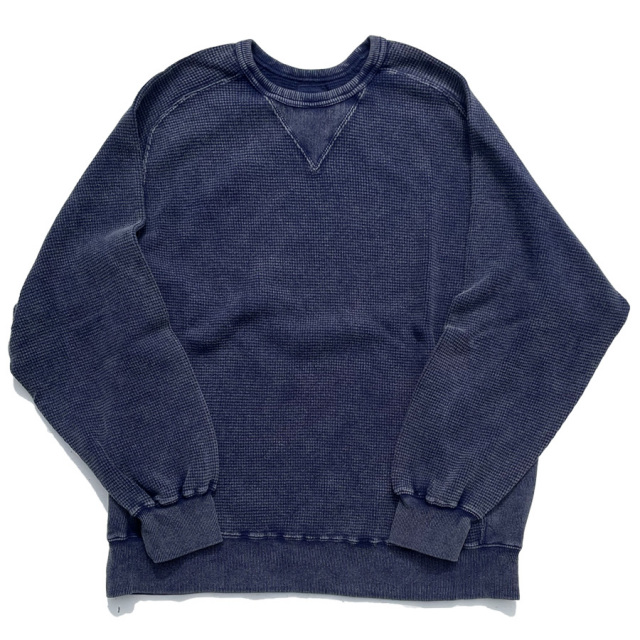 IMPRESTORE,インプレストア,スウェット,クルーネック,トレーナー,サーマル,ワッフル,ヴィンテージ