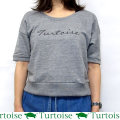 TURTOISE  �������� ��ǥ����� Ⱦµ �������å�Tee/ VIMANA  -  DAARK HEATHER NAVY / 12SS