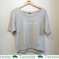 TURTOISE  �������� ��ǥ����� Ⱦµ �������å�Tee/ VIMANA  - OATMEAL  / 12SS