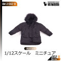 【GOOMOO PLAY】GM-J-002-B 1/12 Black Coat ブラック コート 1/12スケール 男性フィギュア用コスチューム