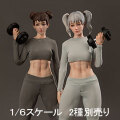 【True1Toys】JC2131 Sporty Girl ZARA スポーティーガール ザラ 1/6スケール 女性フィギュア