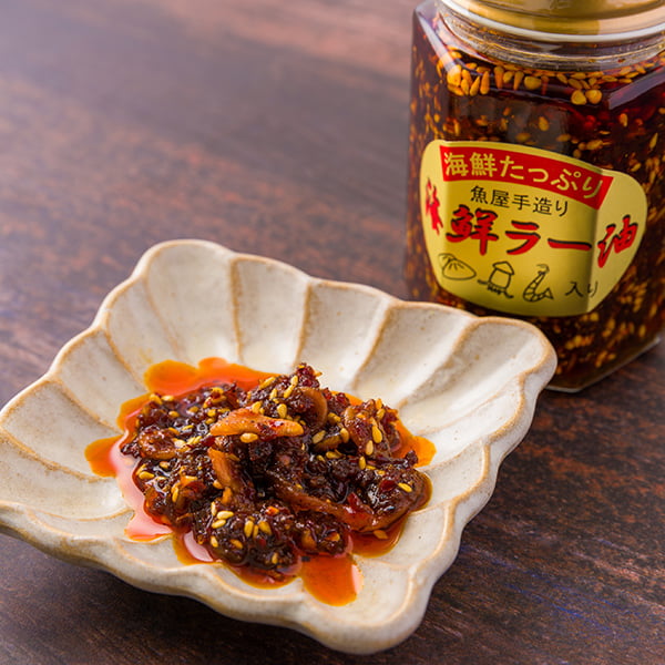 木川屋本店/具だくさん海鮮ラー油3本セット(135g×3)