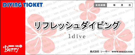 リフレッシュチケット