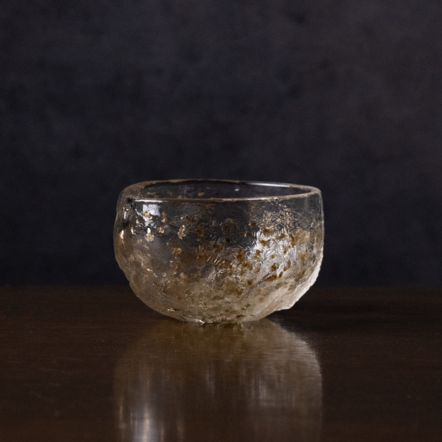 ガラス ぐい呑 岸本耕平