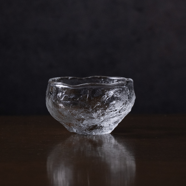 ガラス ぐい呑 岸本耕平