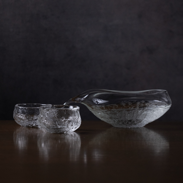 ガラス 酒器 岸本耕平