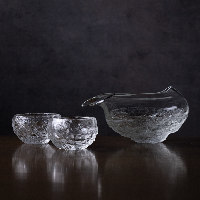 ガラス 酒器 岸本耕平