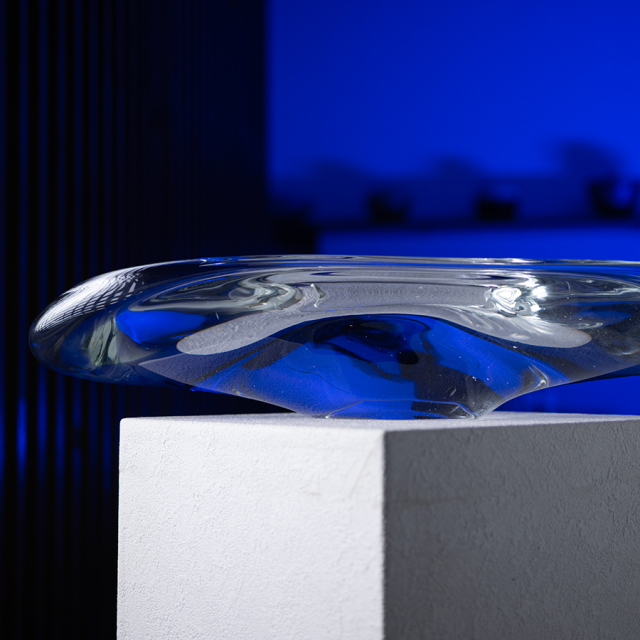 ガラス 水盤 岸本耕平