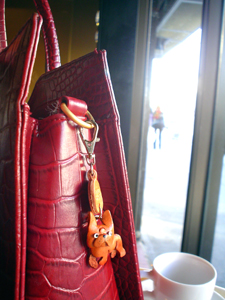 vanca�ܳ����������ۥ�������ɥ��ǥ������󡡥쥶���ɥå���handmade leather dog keychain