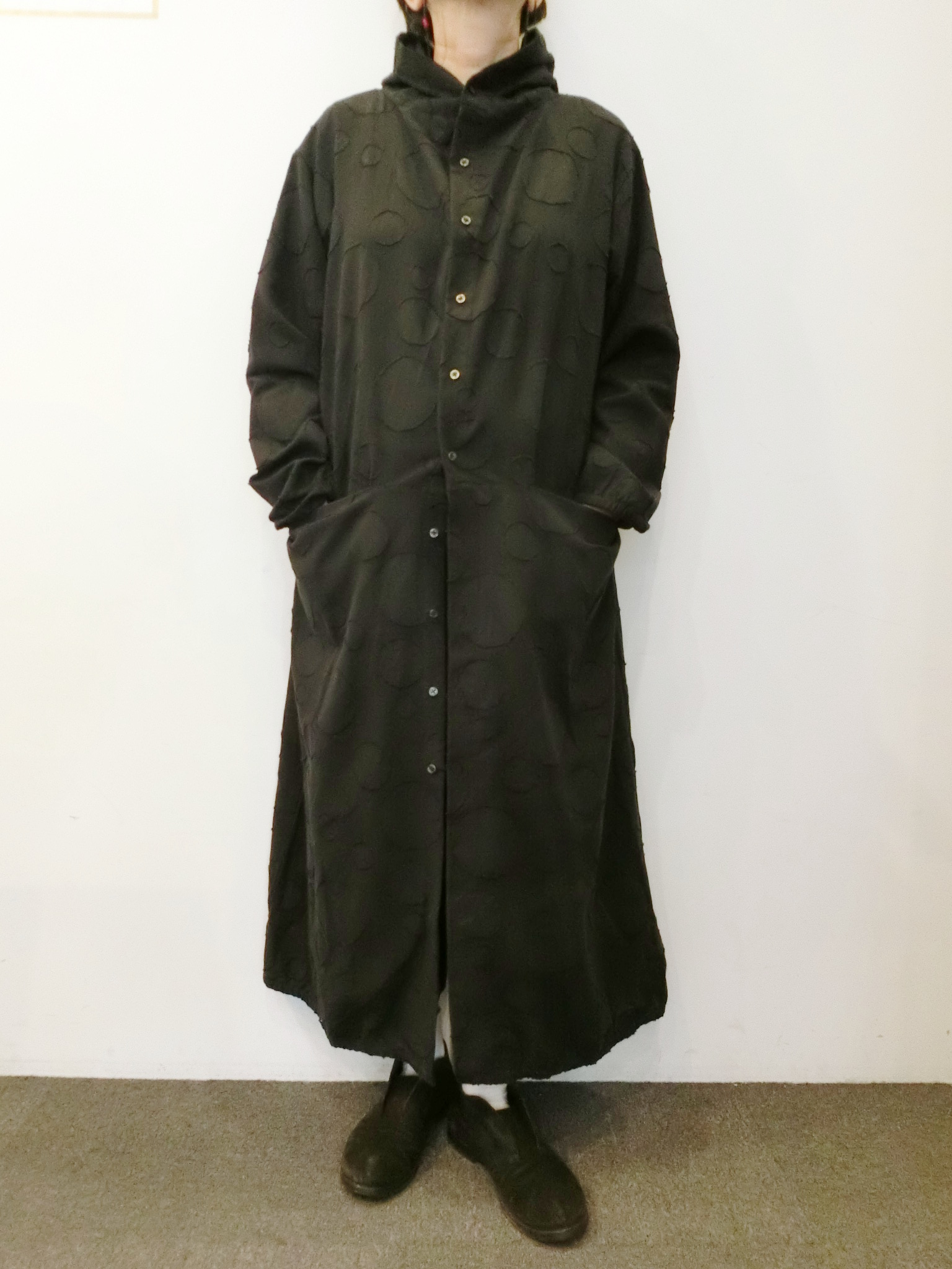 vekt：ドットフードコートワンピース