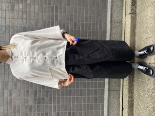 vekt:ワイドスリーブシャツ