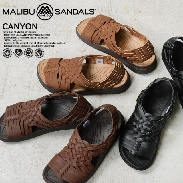 マリブ サンダル MALIBU SANDALS/ マリブサンダルズ】Canyon - Vegan Leather