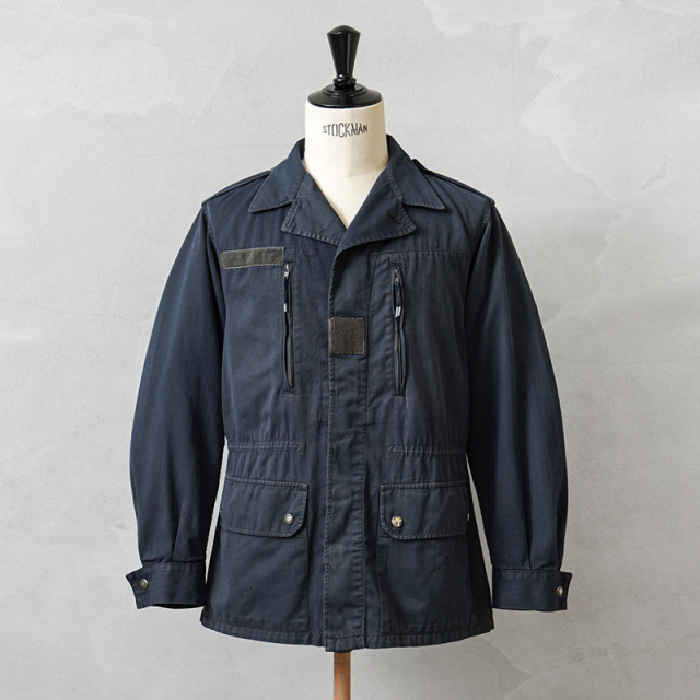 実物 USED フランス軍 F-1 ジャケット NAVY染め