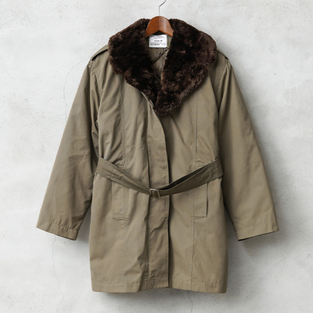 実物 新品 デッドストック ルーマニア軍 ワークコート ブラック
