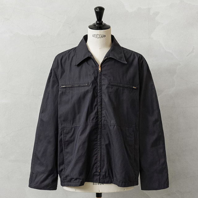 実物 USED 米軍 U.S.NAVY ユーティリティ ジャケット NAVY