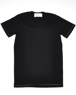 GRAB IN HOLLYWOOD ����֥���ϥꥦ�å� V NECK S/S CONTRAST STICH