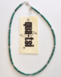 QUA-TSI [�����] HEISHI TURQUOISE NECKLACE