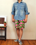 SUNLIGHT BELIEVER (����饤�ȥӥ꡼�С�) US DEAD FLOWER SHORTS / �ե����硼��