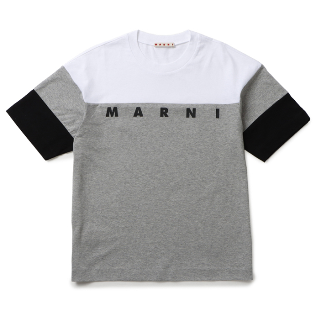 MARNI キッズ 半袖 Tシャツ マルニ ロゴ キッズ